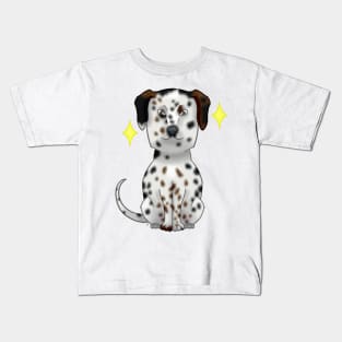 Tricolor dalmatian Kids T-Shirt